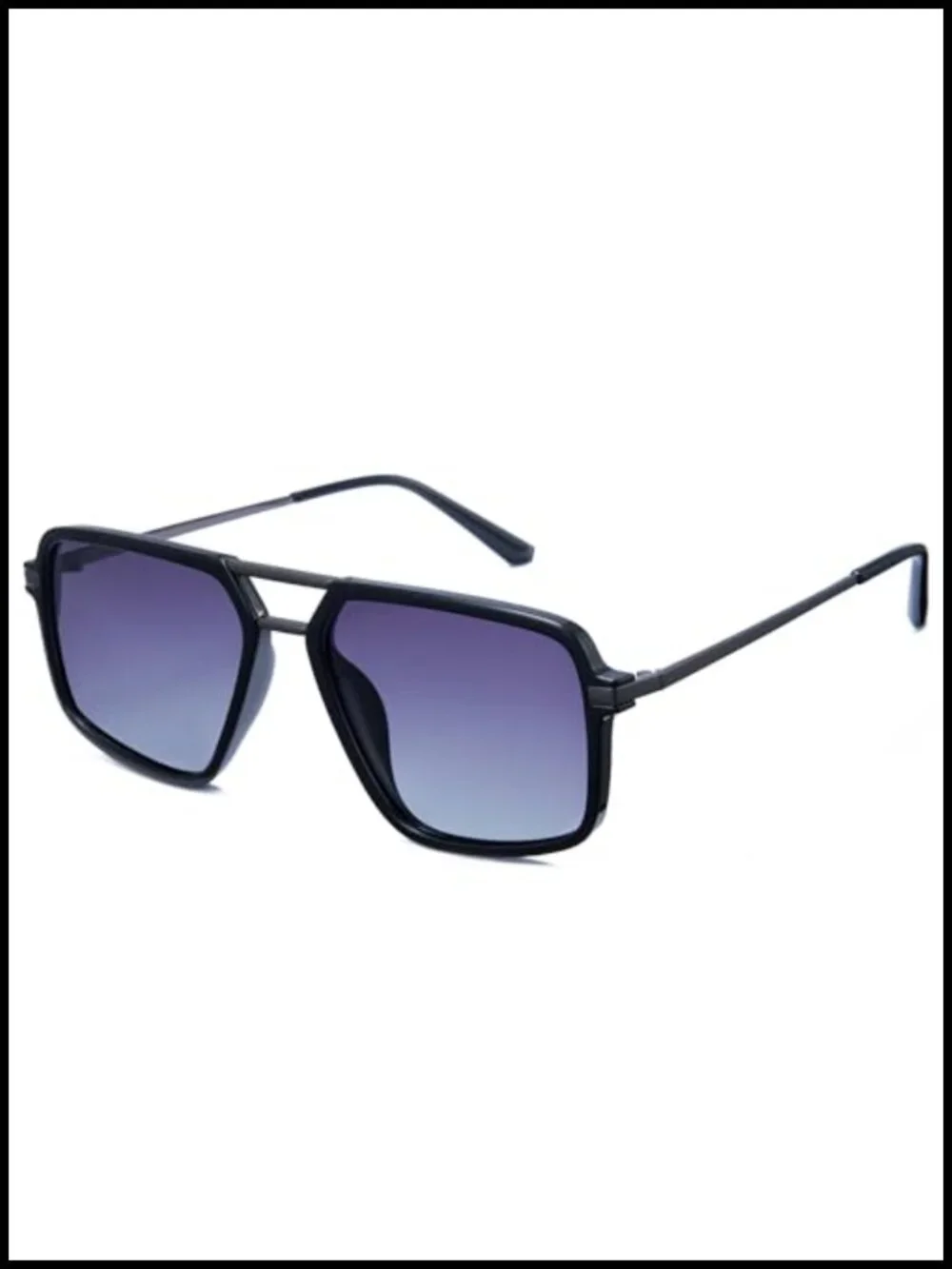Polarized Aviator Sunglasses UV400 Protection Metal Frame